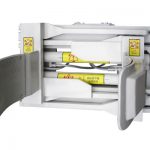 Forklfit Attachment Steel White 55 Gallon Forklift Drum Clamp