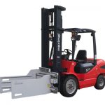 3T Forklift nga adunay Attachment Bale Clamp