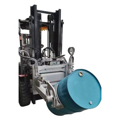 Hydraulic Forklift 55 Ggallon Drum Clamp alang sa mga Forklift