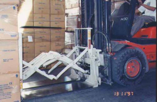 Ang Forklift Push Pull Attachment Gigamit sa Appliance Industry